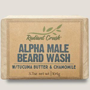 BEARD & FACE WASH BAR ALPHA MALE